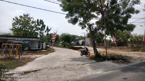 foto denah rumah tipe Anugerah perumahan KOKOH CITY