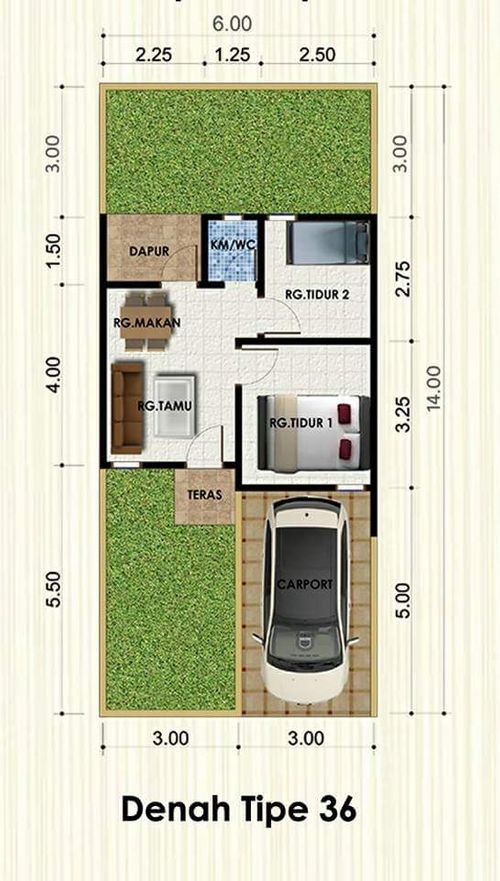 foto tampak rumah tipe GREEN CITY perumahan GREEN CITY RESIDENCE VI