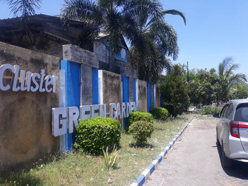 foto gerbang perumahan GREEN PUSPA ASRI CLUSTER GREEN LAND & GREEN GARDEN