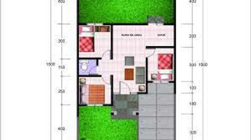 foto denah rumah tipe 54 perumahan PERUMAHAN GRIYA SATRIA BUKIT PERMATA TAHAP IV