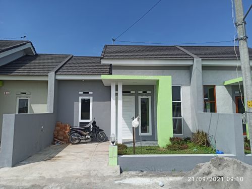 foto tampak rumah tipe 40 perumahan KANAYA PARK VIEW