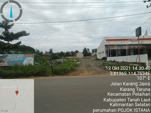 foto gerbang perumahan POJOK ISTANA