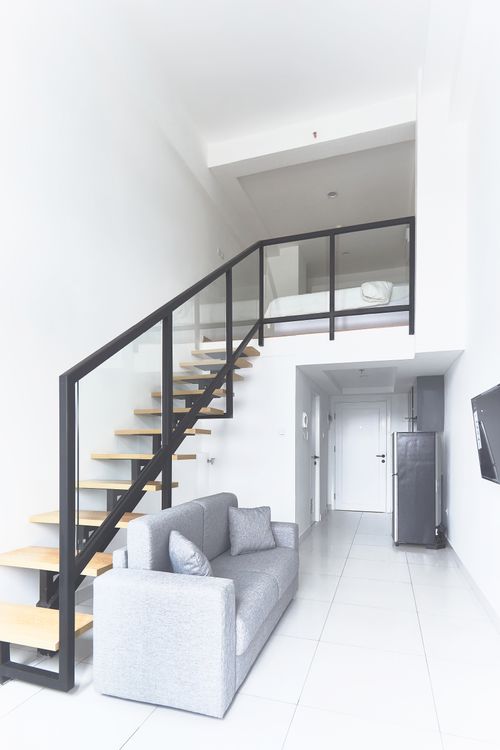 foto tampak rumah tipe Loft D perumahan Apartemen Kingland Avenue