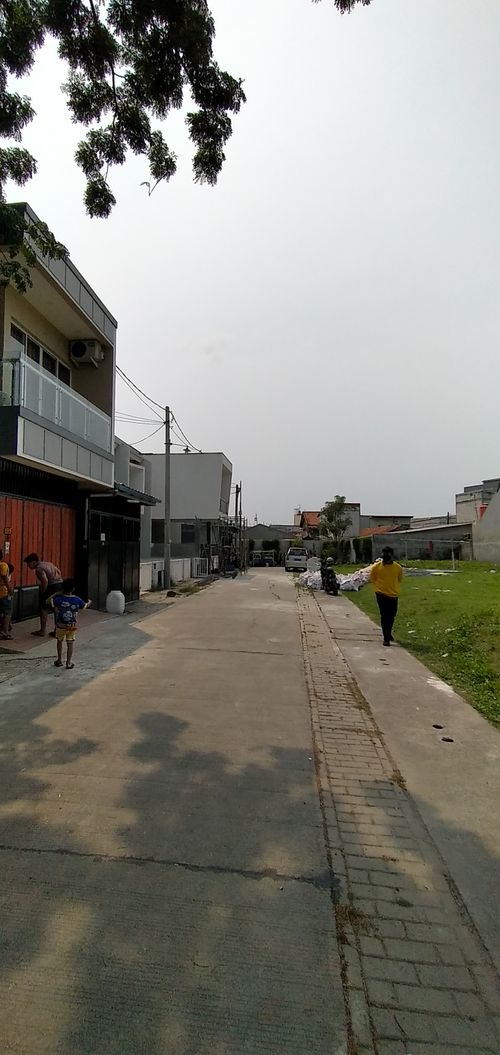 foto posisi tengah perumahan Dadap Residence