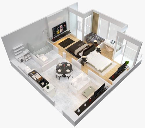 foto denah rumah tipe 2 LDKS - B perumahan 88 Avenue