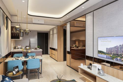 foto tampak rumah tipe Tower 7-B, C 2 BR+Grd-Balcony perumahan Apartement Marigold