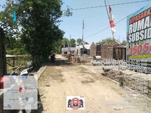 foto gerbang perumahan GRIYA SAKINAH MMH