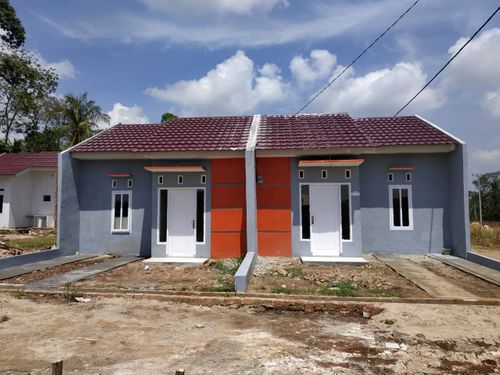 foto tampak rumah tipe RUMAH SUBSIDI perumahan GRAND ESHA P