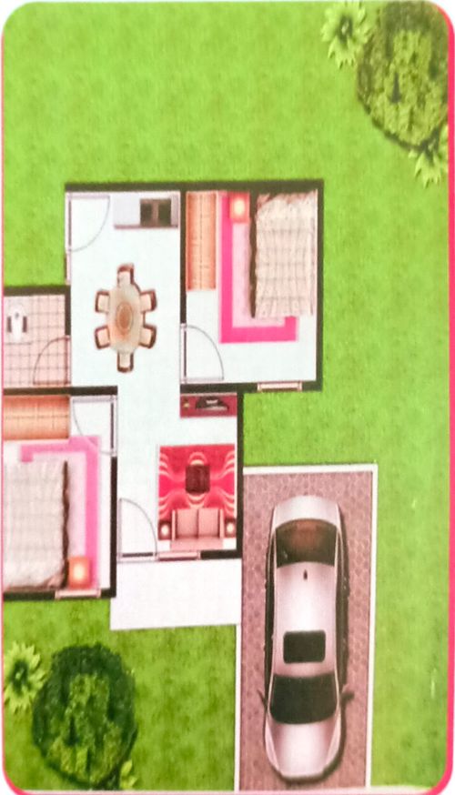 foto denah rumah tipe albaroqah residence perumahan AL BAROKAH RESIDENCE 1