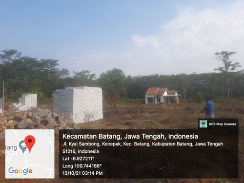 foto posisi tengah perumahan Griya Lestari