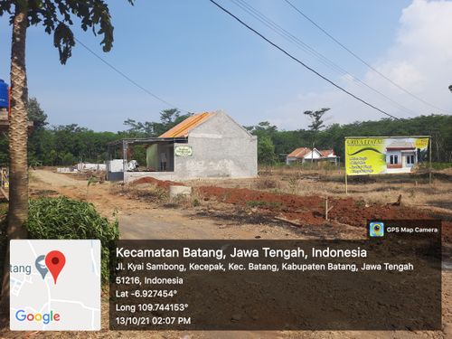 foto gerbang perumahan Griya Lestari