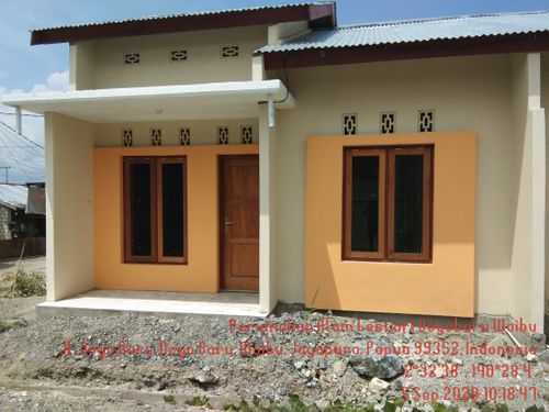 foto tampak rumah tipe 36 perumahan PERUMAHAN ALAM LESTARI