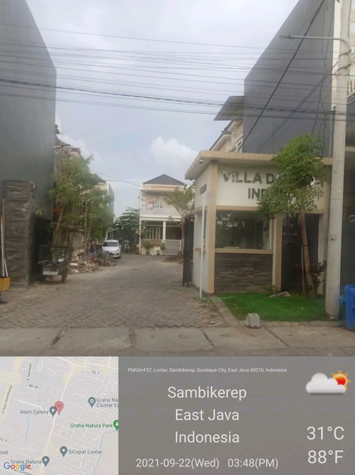 foto gerbang perumahan graha anugrah 1