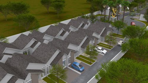 foto denah rumah tipe 36 perumahan Binjai Golden Mansion