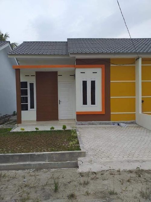 foto tampak rumah tipe 36 perumahan SALSABILA RESIDENCE 2