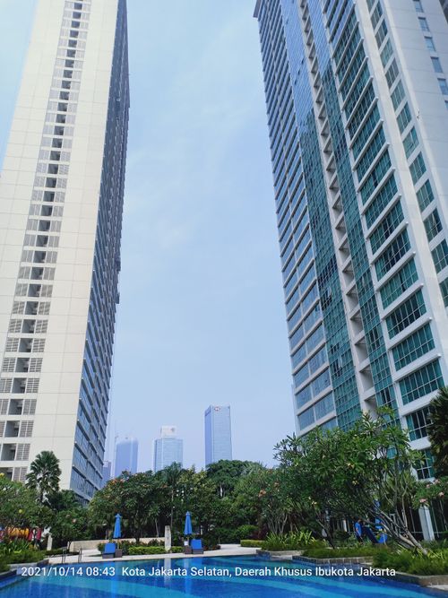 foto posisi tengah perumahan APARTEMEN SETIABUDI SKYGARDEN