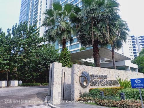 foto gerbang perumahan APARTEMEN SETIABUDI SKYGARDEN