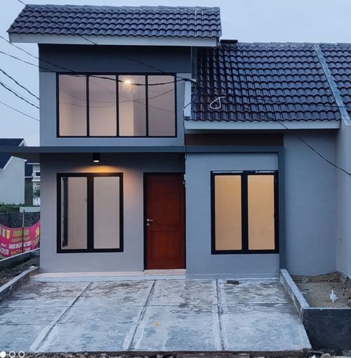 foto tampak rumah tipe AZURA C1 189.000.000 perumahan KIARA GARDEN 2 (tahap 2)