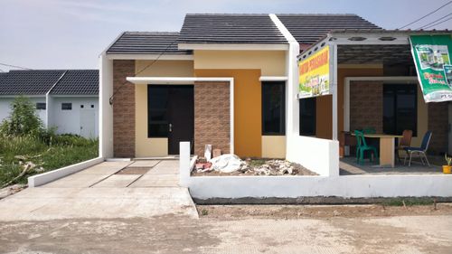 foto tampak rumah tipe 36/72 perumahan GRAHA CIPTA 5 BLOK H