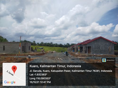 foto posisi tengah perumahan Pagi Pertama