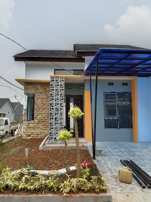 foto tampak rumah tipe 30/72 perumahan Savana Residence (Tahap 2)