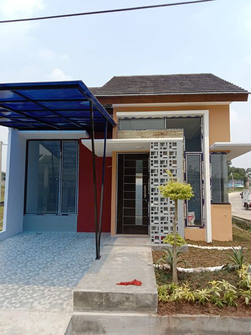 foto tampak rumah tipe 36/72 perumahan Savana Residence (Tahap 2)