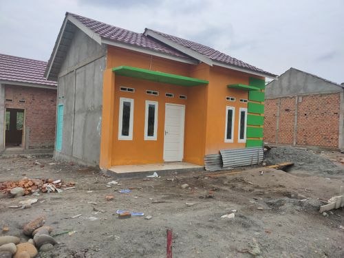foto posisi tengah perumahan GRIYA AGUNG PERMAI LESTARI TAHAP 3
