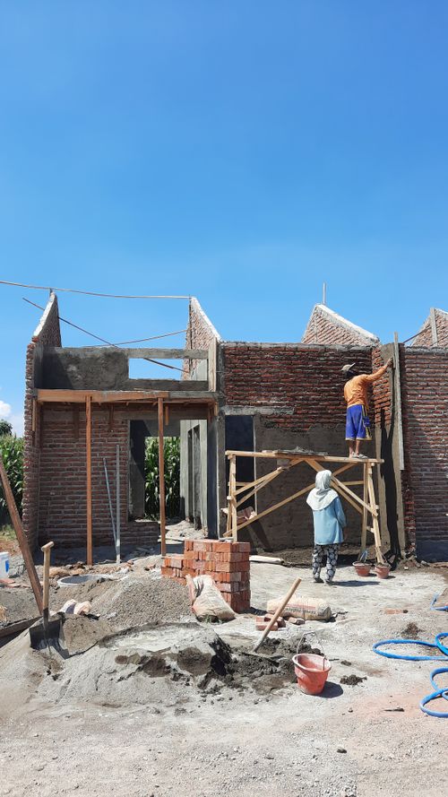 foto contoh rumah perumahan Grand Bangsal Residence