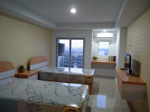 foto tampak rumah tipe Studio 21 perumahan Mansyur Residences