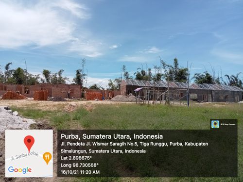 foto posisi tengah perumahan Tiga Runggu Residence