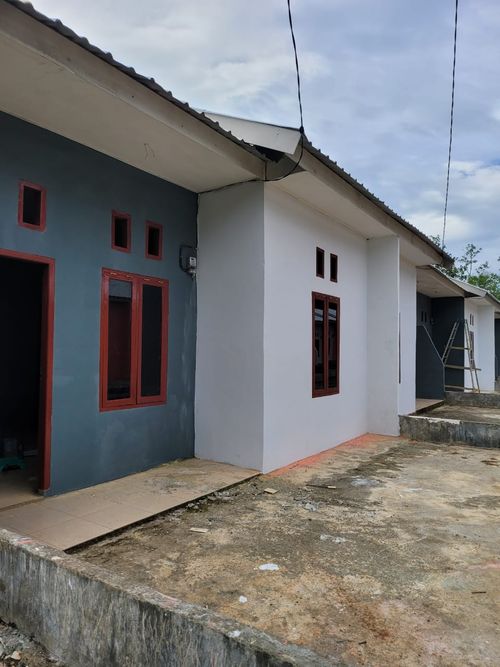 foto tampak rumah tipe 36 perumahan Citra Buana Residence