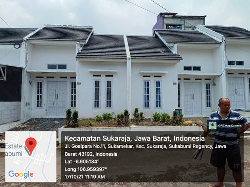 foto posisi tengah perumahan Pesona Aluna 2 tahap 3.