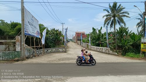 foto gerbang perumahan Pesona Aluna 2 tahap 3.