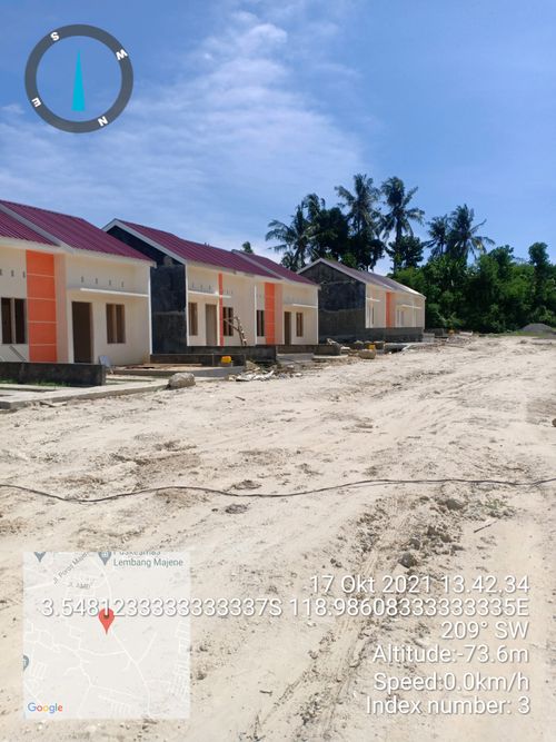 foto posisi tengah perumahan POLE LEMBANG RESIDENCE