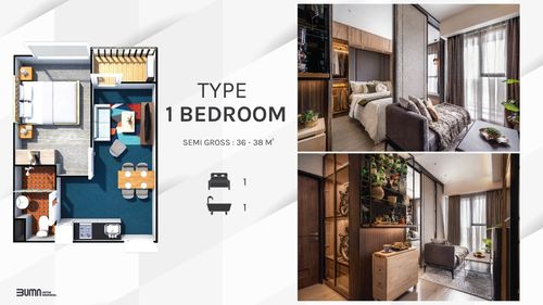 foto tampak rumah tipe 1 BEDROOM perumahan APARTEMEN VASAKA NINES