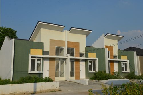 foto tampak rumah tipe Florence (27) perumahan VICTORIA GREEN RESIDENCE