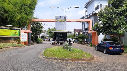 foto gerbang perumahan Cluster Citra Mas