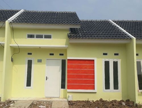 foto tampak rumah tipe pesona saga residence 2018 perumahan Pesona saga residence