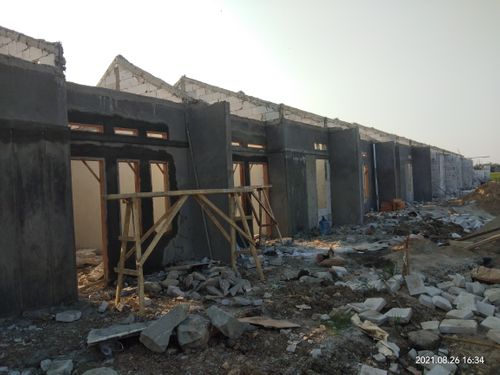 foto denah rumah tipe subsidi perumahan SATRIA MEKAR RAYA RESIDENCE