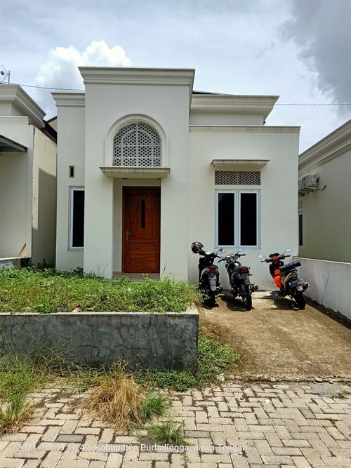 foto tampak rumah tipe 45/98 perumahan grand taman mutiara