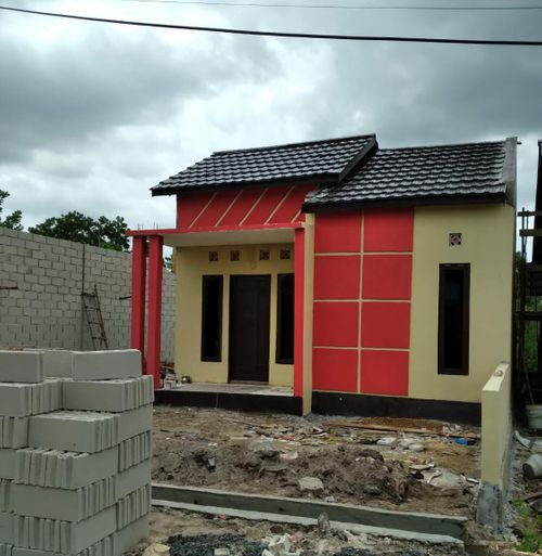 foto tampak rumah tipe 36 perumahan PERUMAHAN PANENGA RAYA