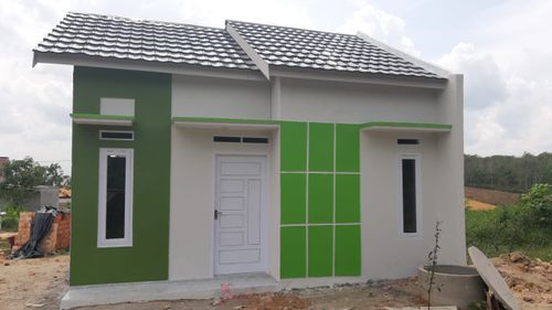 foto tampak rumah tipe 36 M perumahan PERUMAHAN GREEN PARADISE
