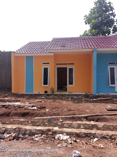 foto tampak rumah tipe 36 perumahan ASSYFA TAHAP 2