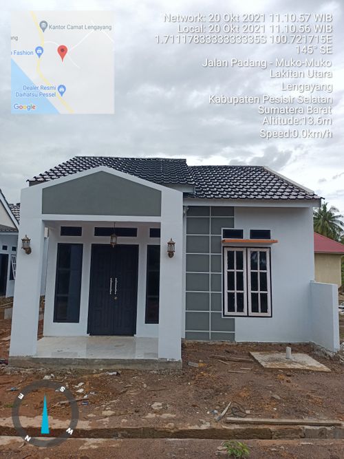 foto contoh rumah perumahan Nurul Huda Residence I