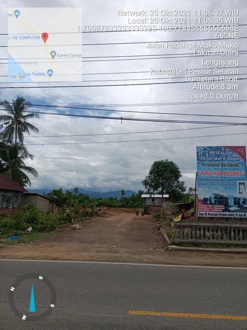 foto gerbang perumahan Nurul Huda Residence I