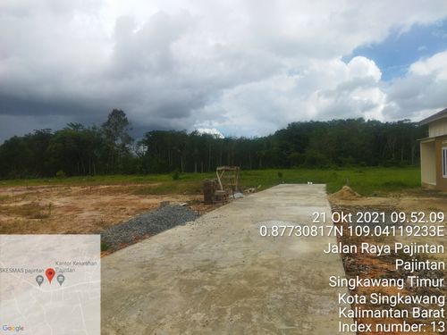foto posisi tengah perumahan Villa Mitra intan
