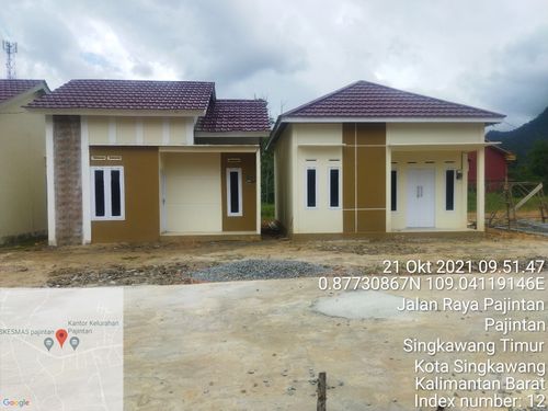 foto contoh rumah perumahan Villa Mitra intan