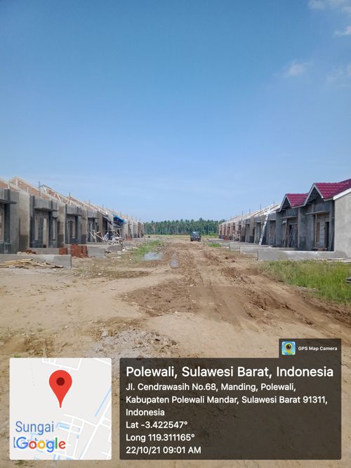 foto posisi tengah perumahan VILLA BERLIAN TAHAP 2