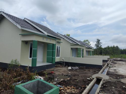 foto denah rumah tipe 36 perumahan Griya Mumtaza Naga Sari Mandiri