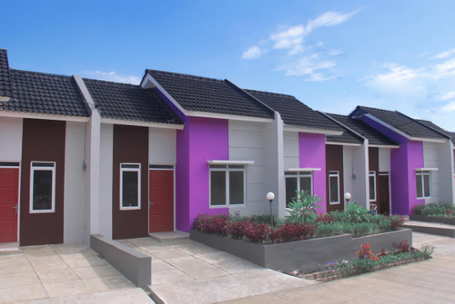 foto tampak rumah tipe 36 GRS perumahan PERUMAHAN GERIYA SELARAS